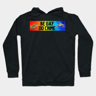 BE GAY DO CRIME Hoodie